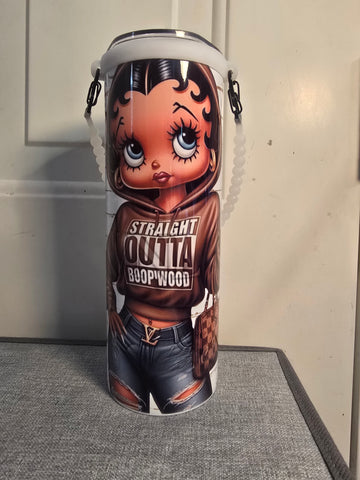 Betty Boop Tumbler w/Rope Handle