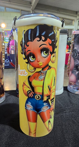 Betty Boop Tumbler w/Rope Handle