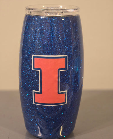 Football Wine Tumbler (25oz)