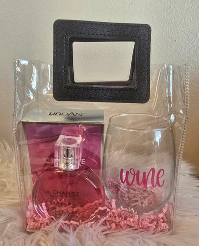 Wine Glass/Perfume Gift Bag Sets