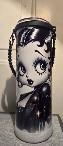 Betty Boop Tumbler w/Rope Handle