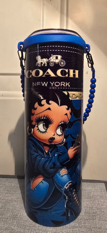 Betty Boop Tumbler w/Rope Handle