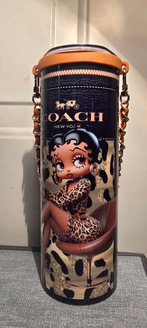 Betty Boop Tumbler w/Rope Handle