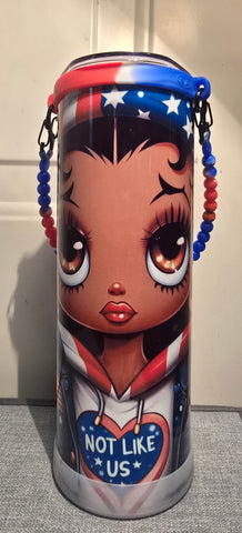 Betty Boop Tumbler w/Rope Handle