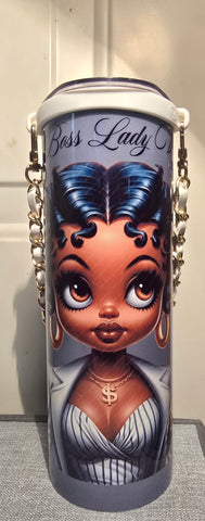 Betty Boop Tumbler w/Rope Handle