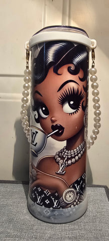 Betty Boop Tumbler w/Rope Handle