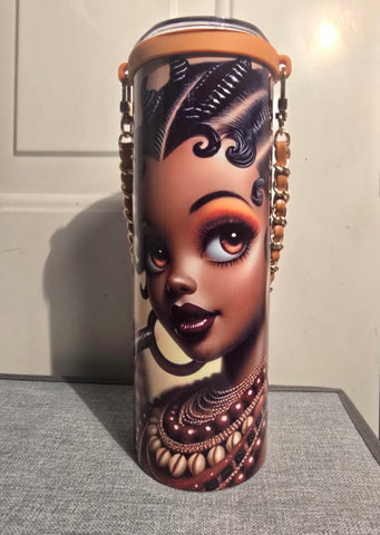 Betty Boop Tumbler w/Rope Handle