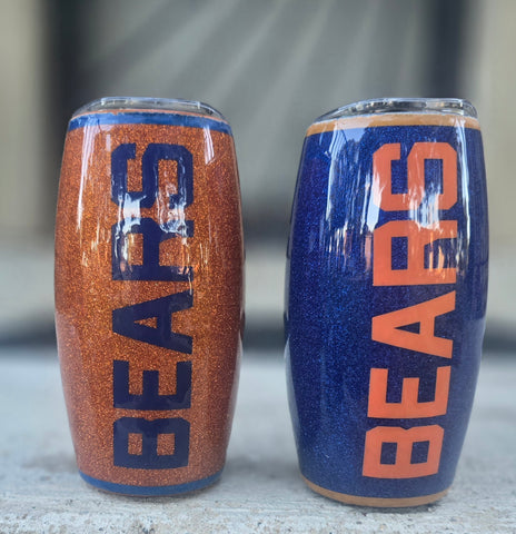 Football Wine Tumbler (25oz)