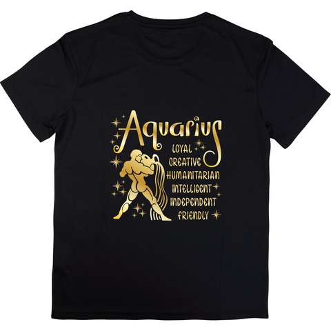 Black/Gold Zodiac TShirts