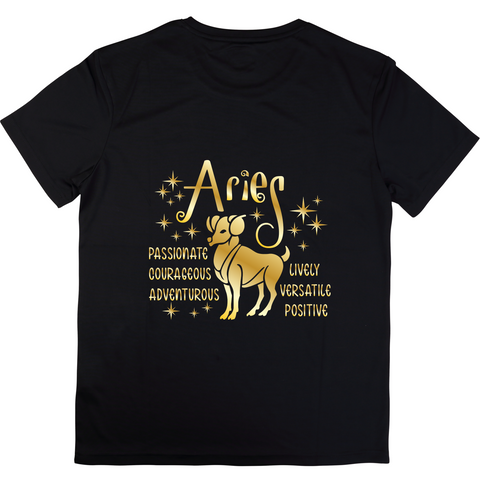 Black/Gold Zodiac TShirts