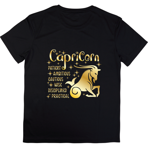 Black/Gold Zodiac TShirts
