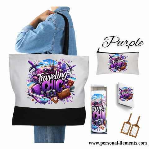 Traveling Chic Travel Tote Bag Bundle Set