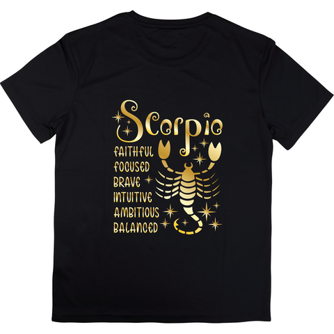 Black/Gold Zodiac TShirts