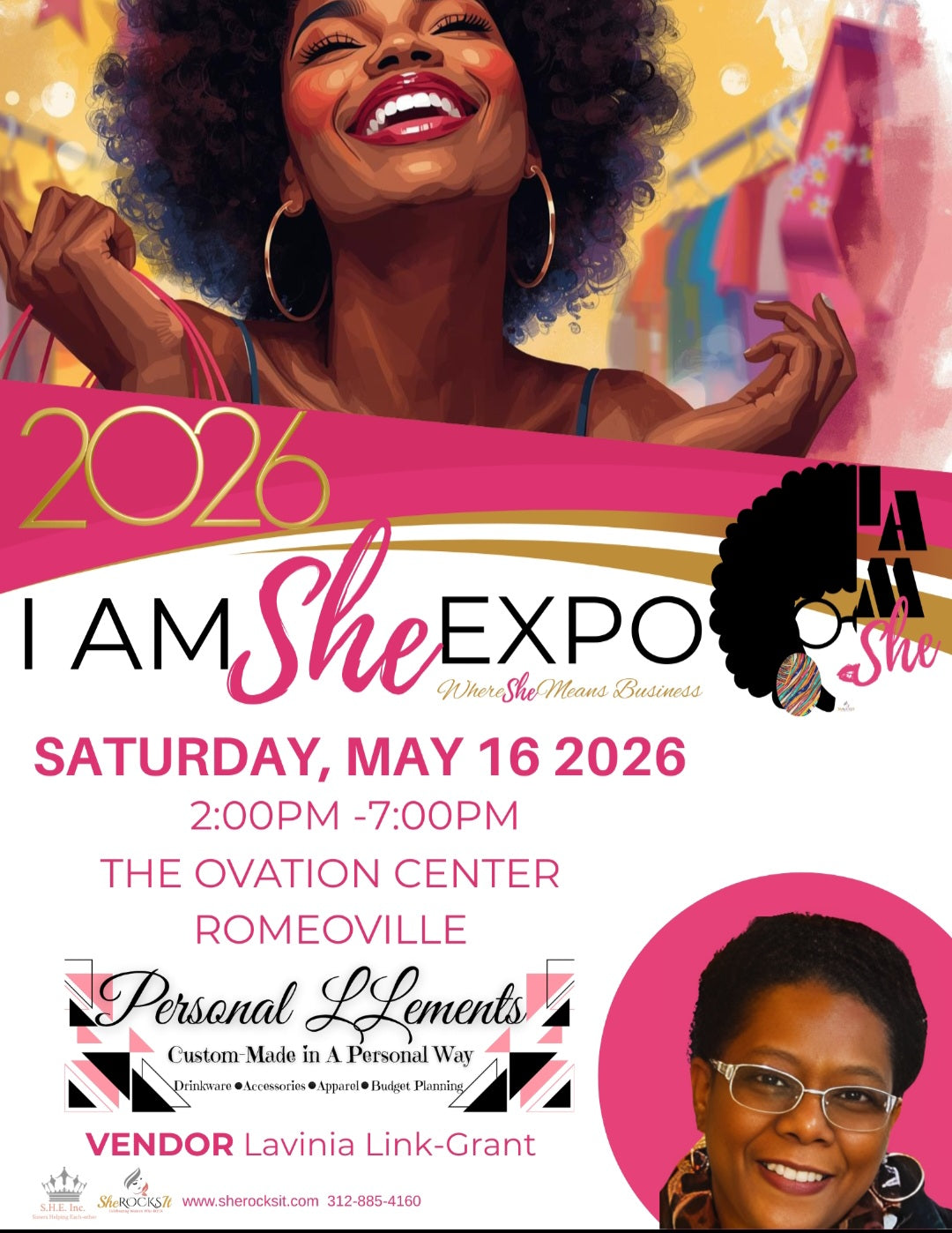 EVENT: 5/16: I AM SHE EXPO