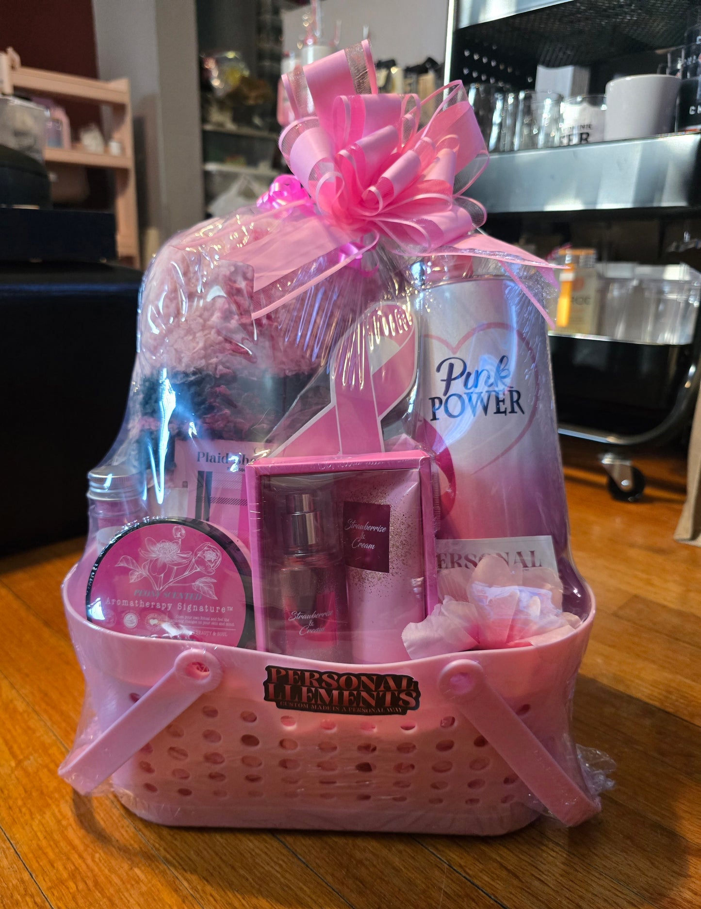 Pink Power - Breast Cancer Awareness Gift Basket