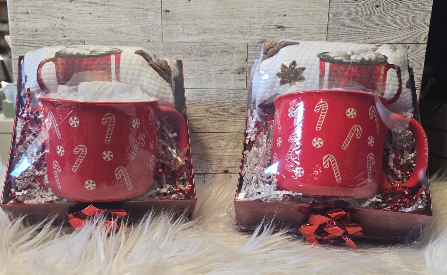 Candy Cane Mug Gift Set