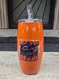 Football Wine Tumbler (25oz)