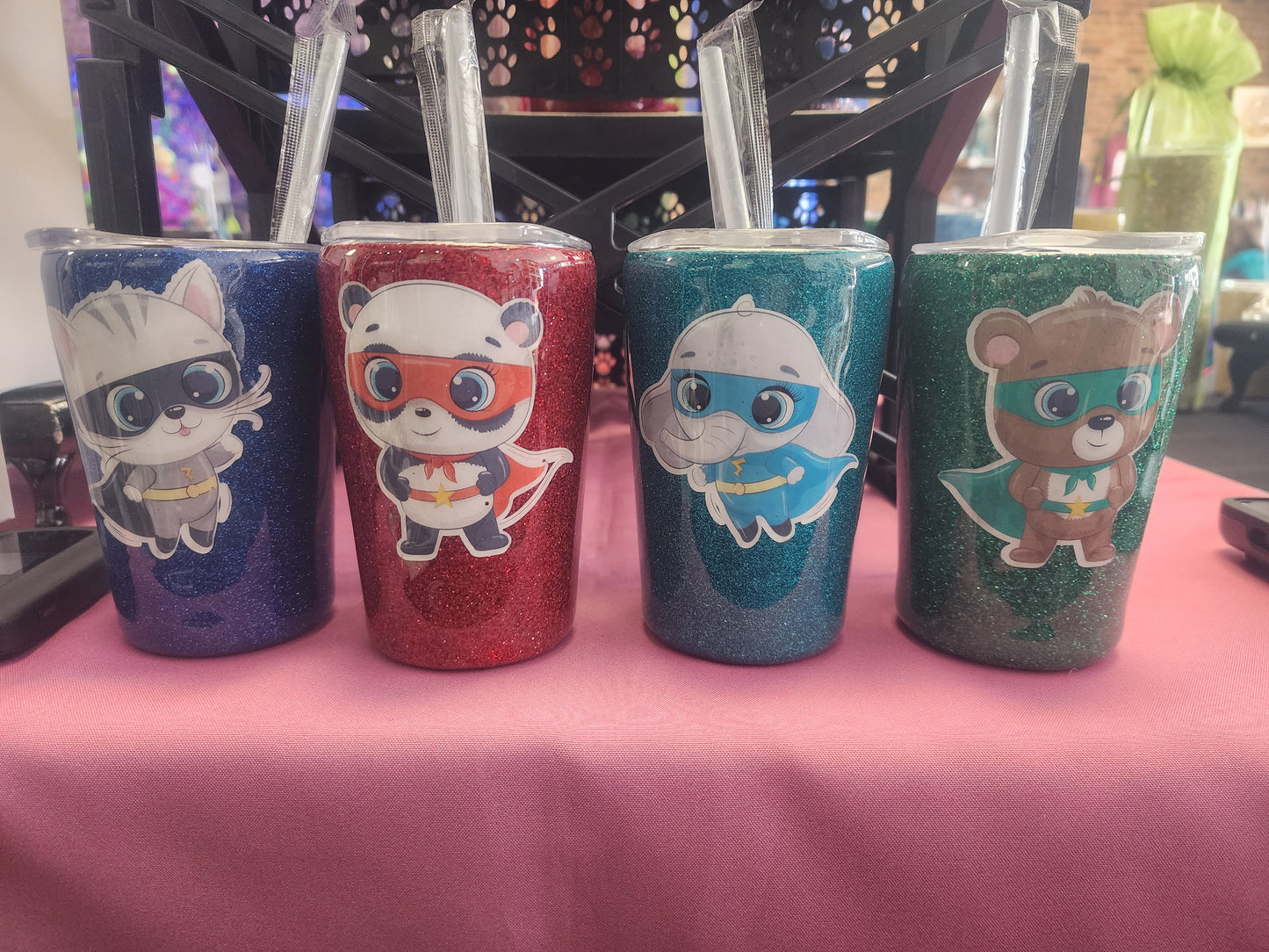 Baby Animal Superhero Tumblers