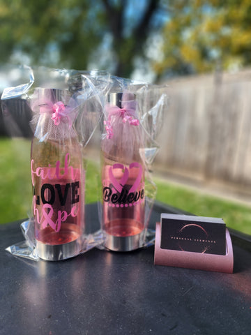 Breast Cancer Awareness Water Bottle