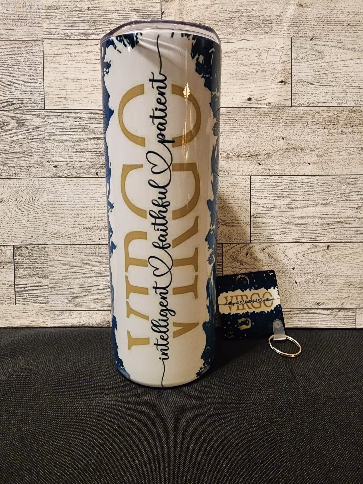 Zodiac Tumbler w/Matching Keychain