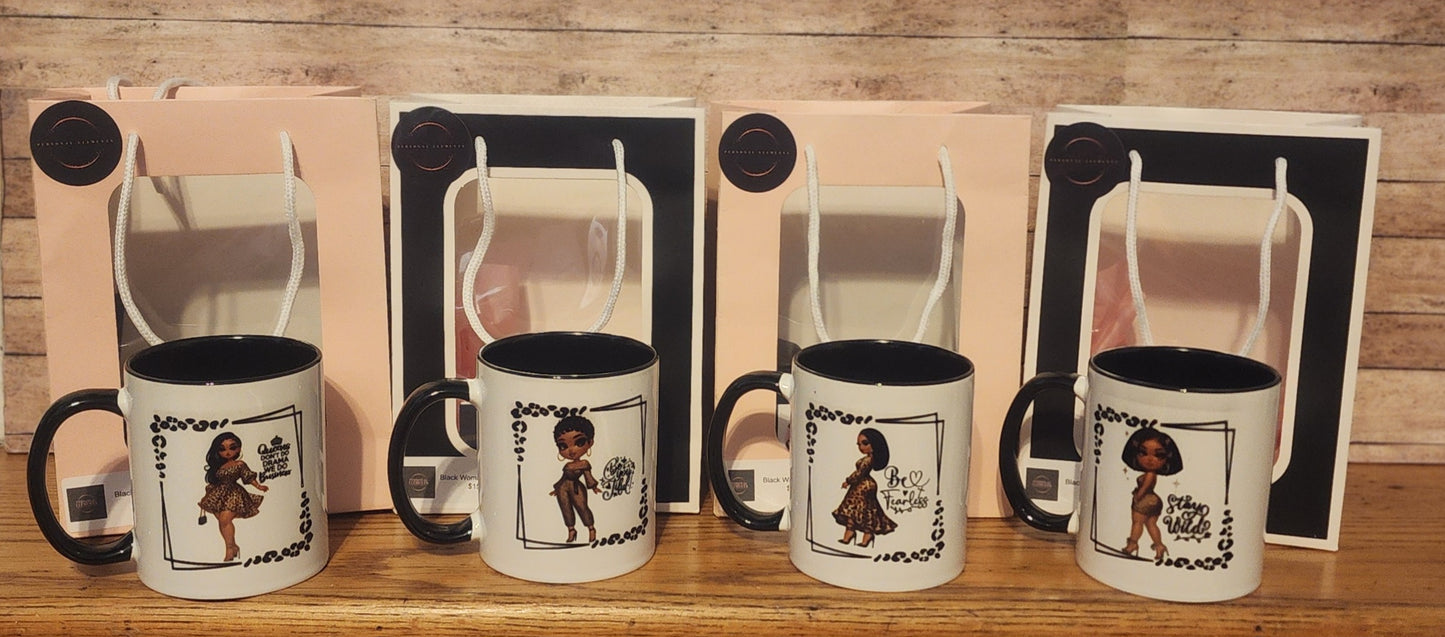 Black Girl Beauty Coffee Mug