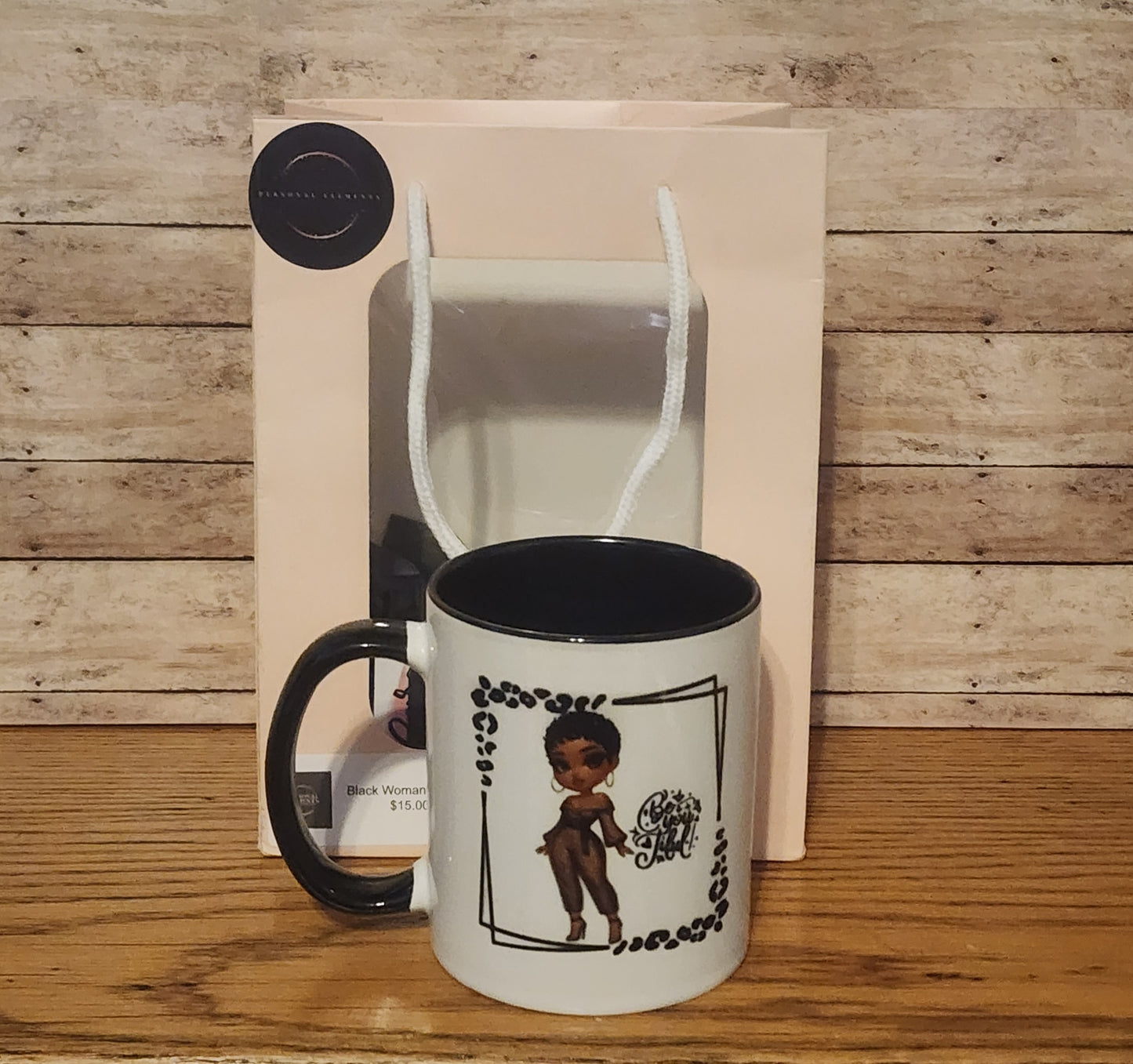 Black Girl Beauty Coffee Mug