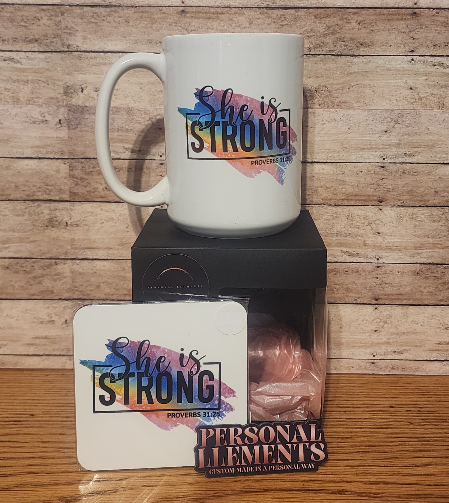 Faith Coffee Mug & Coaster Set