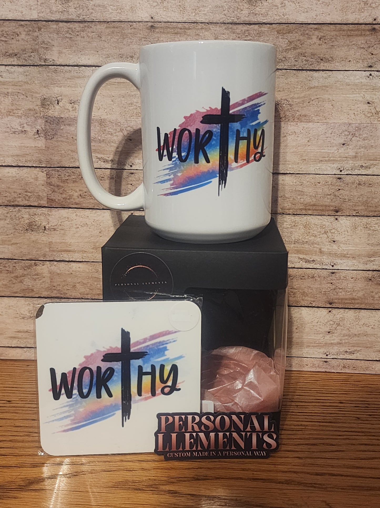 Faith Coffee Mug & Coaster Set