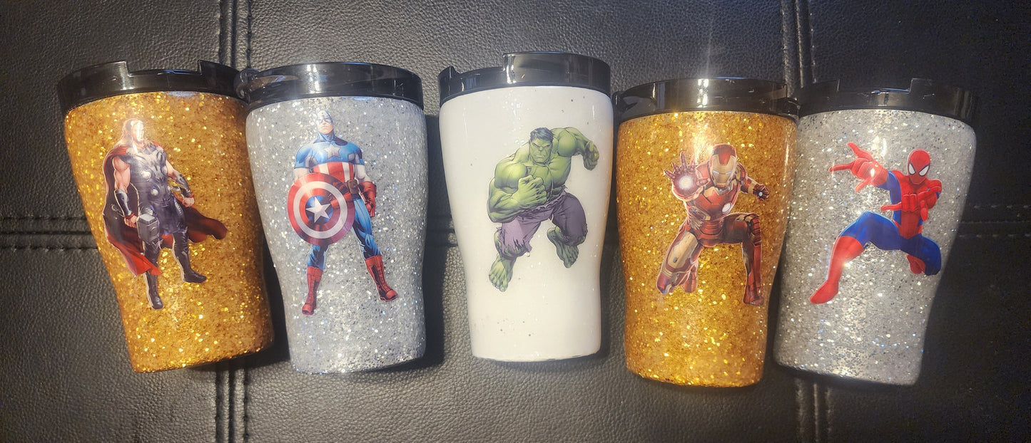 Marvel Superhero 12oz Curved Tumbler