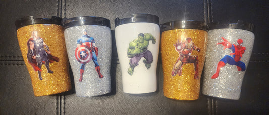 Marvel Superhero 12oz Curved Tumbler