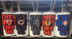 They Not Like Us - 3oz Mini Sports Shot Tumblers