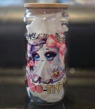 Ghost 18oz Glass Tumblers
