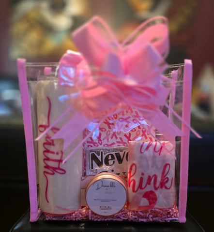 Breast Cancer Awareness Glass Tumblers