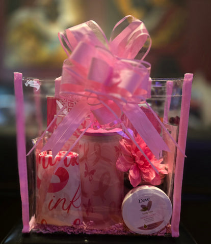 Breast Cancer Awareness Glass Tumblers