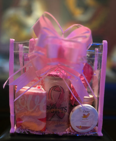 Breast Cancer Awareness Glass Tumblers