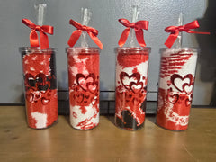 Galentine's/Valentine's Fuzzy Socks/Tumbler Bundle