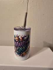 Mardi Gras Mini Shot Tumblers