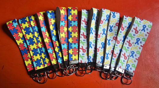 Autism Awareness Key Fob/Keychain