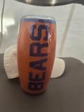 25oz Football Tumbler