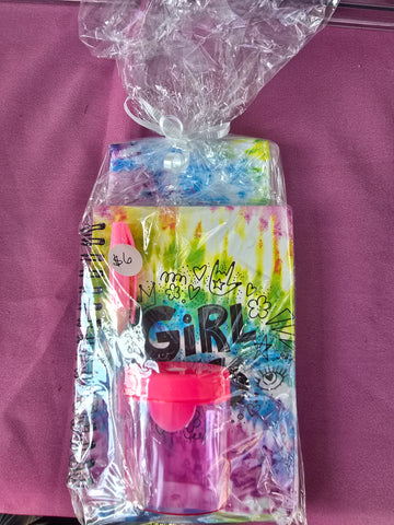 Girl Boss Journal, Pencil Case, Sharpener Set