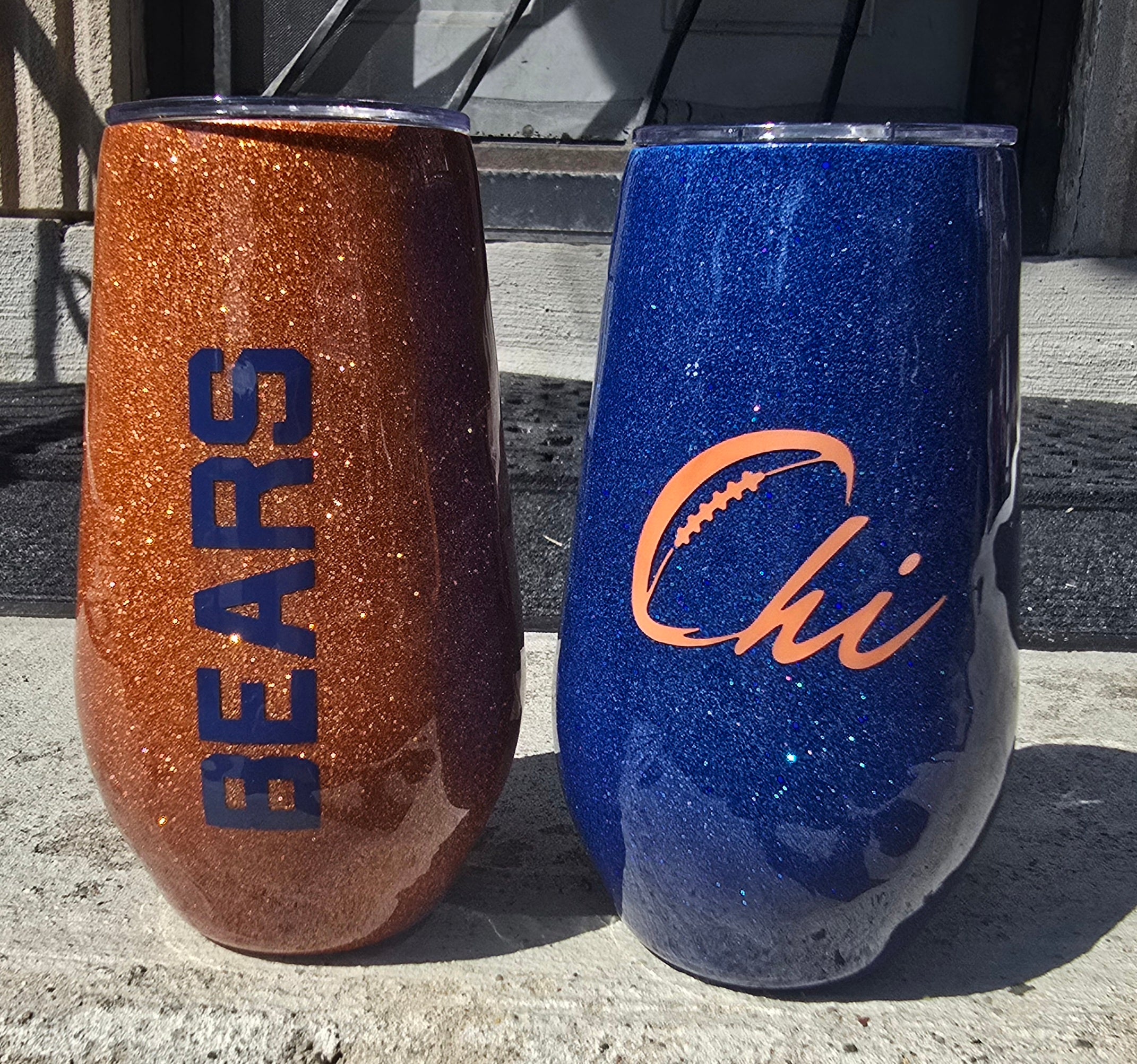 Chi BEARS Wine Tumbler (17oz)