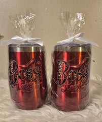 'Boss Lady' Wine Tumbler (16oz)