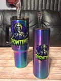 Halloween Blue Electric Tumblers