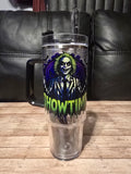 Halloween Blue Electric Tumblers