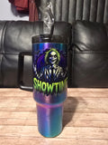 Halloween Blue Electric Tumblers