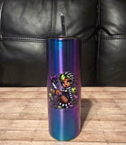 Halloween Blue Electric Tumblers