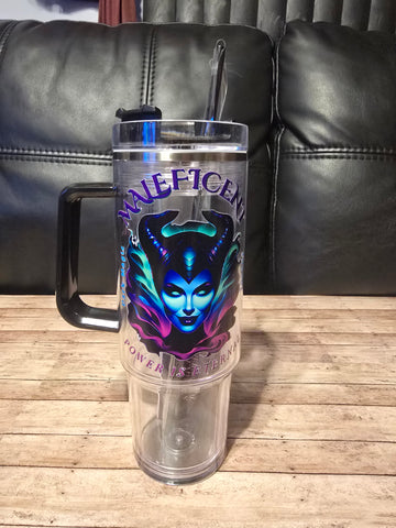 Halloween Blue Electric Tumblers