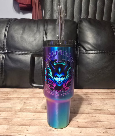 Halloween Blue Electric Tumblers