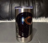 Clear Bears Mini Keychain Tumblers