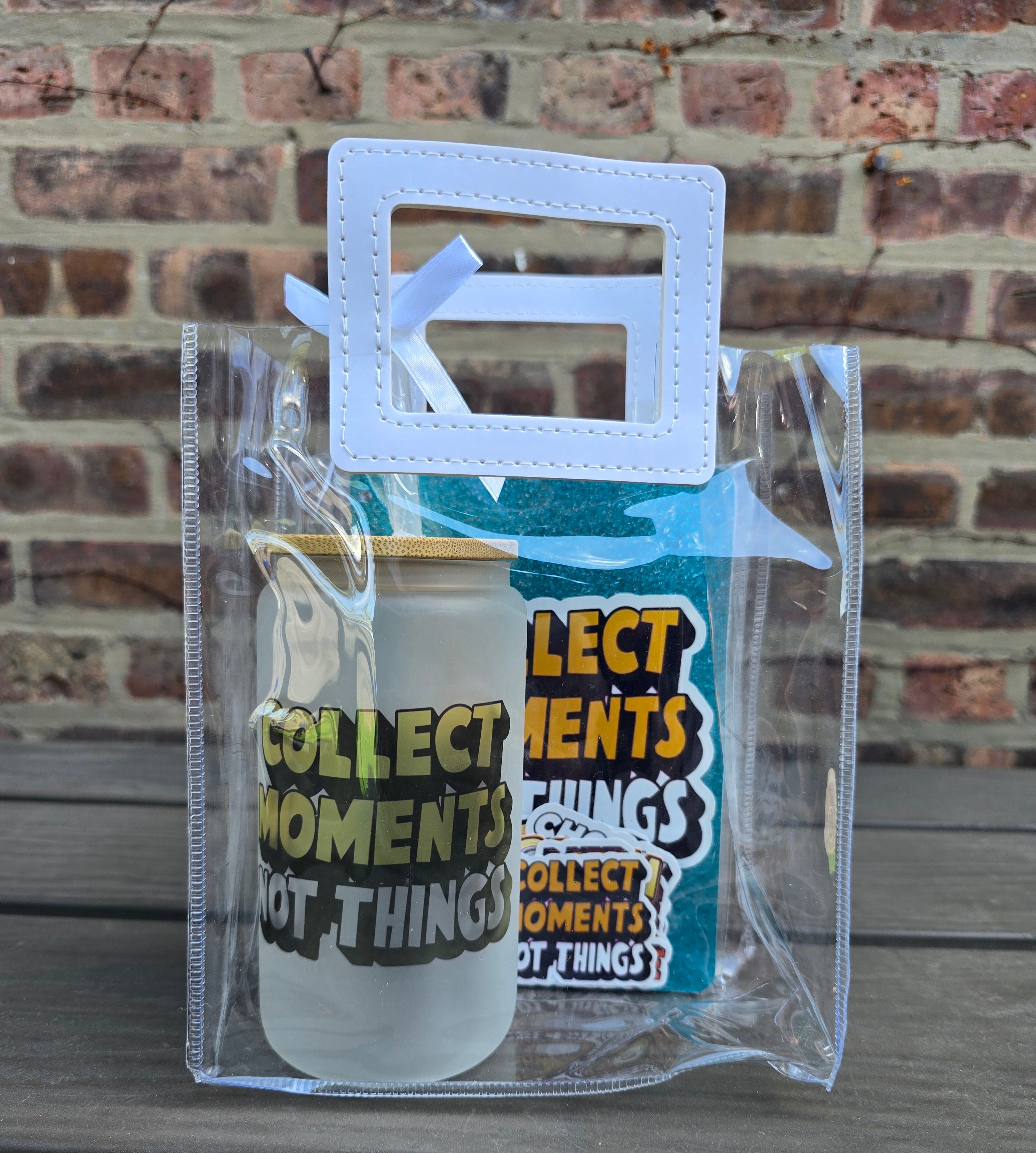 Affirmation Glass Tumbler & Journal Set